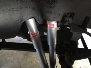 New KYB Shocks in Chevy K5 Blazer